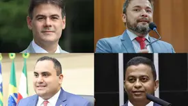 Severo Eulálio, Fábio Novo, Georgiano Neto e Dr Francisco (Foto: Reprodução)
