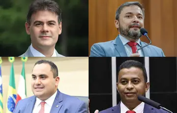 Severo Eulálio, Fábio Novo, Georgiano Neto e Dr Francisco