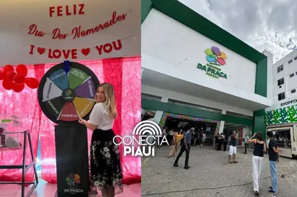 Shopping da Praça Pedro II sorteia 10 smartphones no Dia dos Namorados