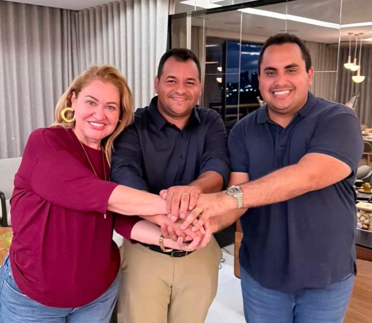 Simone Pereira (PSD), ganhou mais um reforço político para 2026. O prefeito de Geminiano, Jaillson Campos