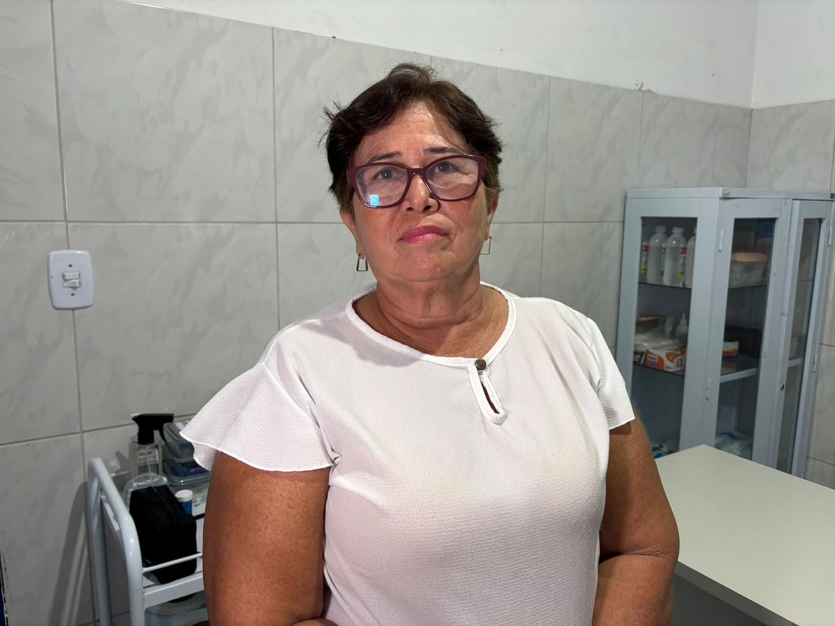 Solange Silva, vice-presidente da associação comunitária,