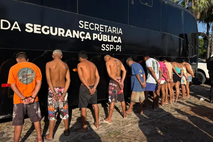 SSP deflagra megaoperação com mais de 100 mandados contra facção no litoral do PI