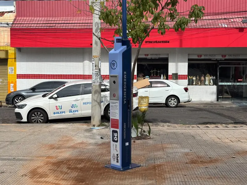 SSP inaugura dois novos totens inteligentes para reforçar segurança em Teresina