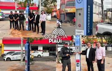 SSP inaugura dois novos totens inteligentes para reforçar segurança em Teresina