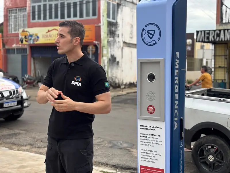 SSP inaugura dois novos totens inteligentes para reforçar segurança em Teresina