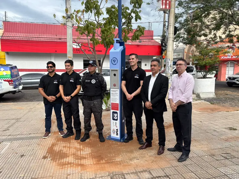 SSP inaugura dois novos totens inteligentes para reforçar segurança em Teresina