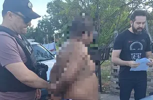 SSP-PI prende homem condenado por roubo majorado, na região do Grande Dirceu (Foto: Reprodução)
