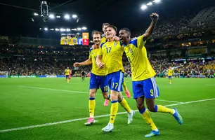 Suécia goleia Tunísia e manda recado forte para possíveis adversários no mata-mata (Foto: Joel Marklund / Bildbyran / Imago)