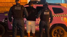 Suspeito de agredir mãe idosa é preso com espingarda em São Raimundo Nonato (Foto: Divulgação/PMPI)