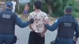 Suspeito de arrombamentos é preso pela Polícia Militar em São Raimundo Nonato (Foto: Reprodução)
