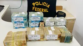 Suspeito é presso ao sacar R$ 1 milhão em espécie; PF suspeita de lavagem (Foto: PFPI)