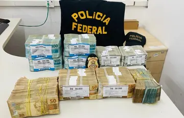 Suspeito é presso ao sacar R$ 1 milhão em espécie; PF suspeita de lavagem