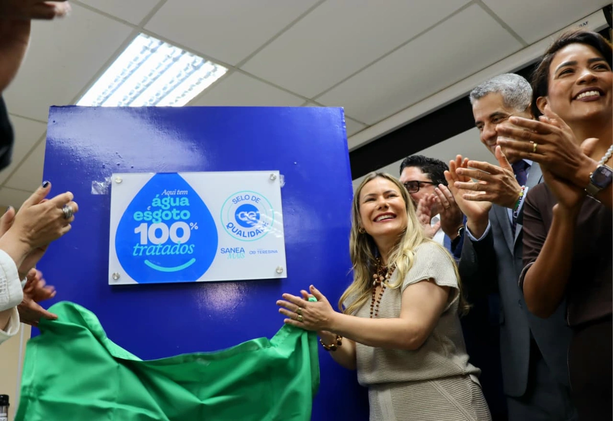 TCE-PI adere ao movimento Saneamento Salva e passa a ser atendido pela rede pública de água e esgoto