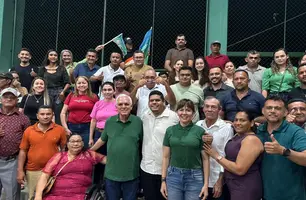 Themistocles Filho e Marcos Aurélio lançam pré-candidaturas em Esperantina (Foto: Assessoria)
