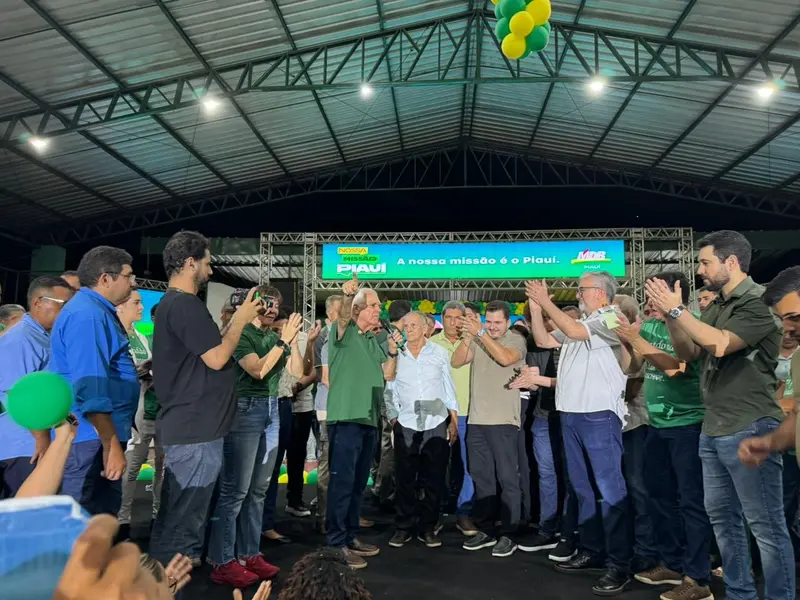 Themistocles Filho e Marcos Aurélio lançam pré-candidaturas em Esperantina