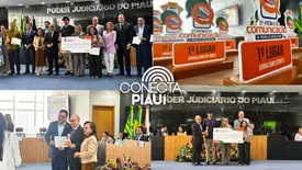 TJPI premia jornalistas por trabalhos sobre violência doméstica no Piauí (Foto: Conecta Piauí)