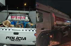 Trio é preso suspeito de furtar combustível de caminhões-tanque em Teresina