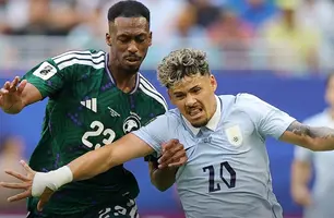 Uruguai arranca 1 a 1 com Arábia Saudita em estreia do Grupo H da Copa (Foto: Reprodução)