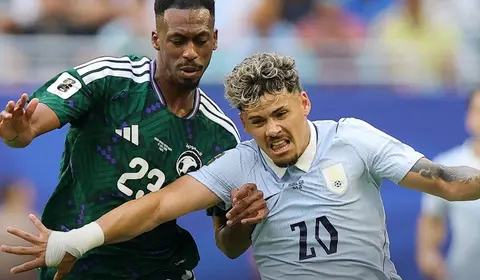 Uruguai arranca 1 a 1 com Arábia Saudita em estreia do Grupo H da Copa
