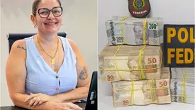 Vereadora presa após saque de R$ 500 mil é solta após pagar fiança de R$ 20 mil (Foto: Reprodução)