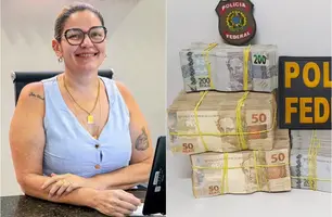 Vereadora presa após saque de R$ 500 mil é solta após pagar fiança de R$ 20 mil (Foto: Reprodução)