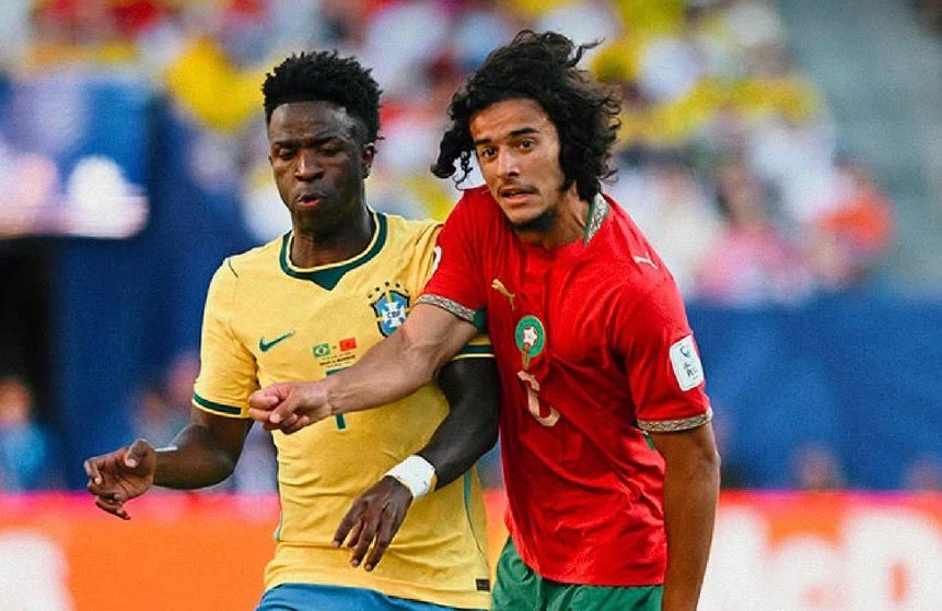 Vini Jr marca golaço, mas Brasil empata com Marrocos na estreia da Copa