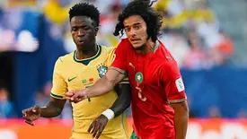 Vini Jr marca golaço, mas Brasil empata com Marrocos na estreia da Copa (Foto: Reprodução/CBF)