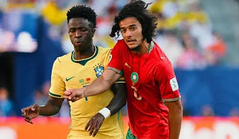 Vini Jr marca golaço, mas Brasil empata com Marrocos na estreia da Copa