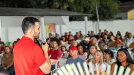 Vinícius Dias cumpre agenda em Oeiras e fortalece diálogo com lideranças (Foto: Victor Rareuan)