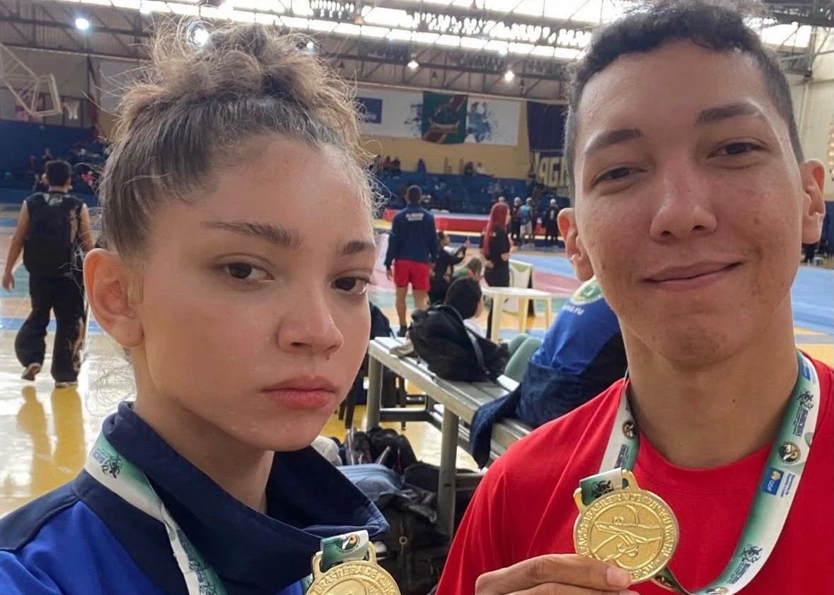 Warner Lopes e Talita Silva foram convocados pela Confederação Brasileira de Kung Fu Wushu
