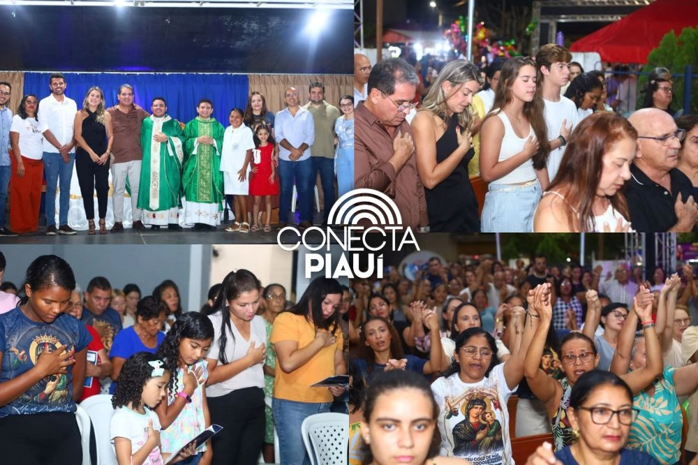6ª noite dos festejos reúne fiéis e autoridades em Demerval Lobão