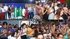 6ª noite dos festejos reúne fiéis e autoridades em Demerval Lobão (Foto: Reprodução)