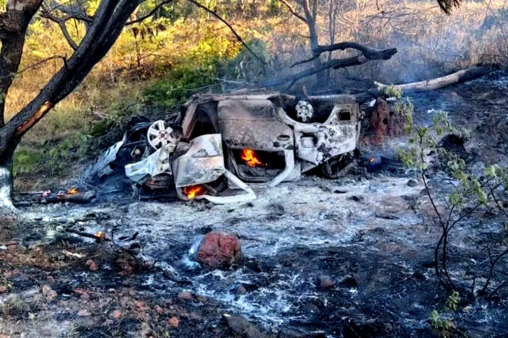 Adolescente de 14 anos morre após carro capotar e pegar fogo no Piauí