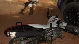 Adolescente é apreendido 15 minutos após roubo de moto na zona Sul de Teresina (Foto: Reprodução)