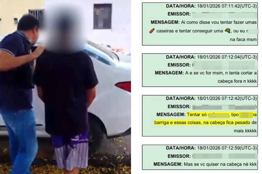 Adolescente é apreendido após novo plano de ataque contra escola em Teresina
