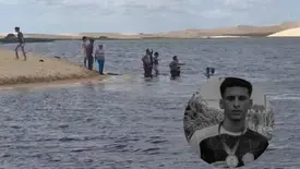 Adolescente morre afogado durante mergulho em lagoa no litoral do Piauí (Foto: Reprodução)