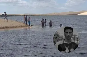 Adolescente morre afogado durante mergulho em lagoa no litoral do Piauí (Foto: Reprodução)