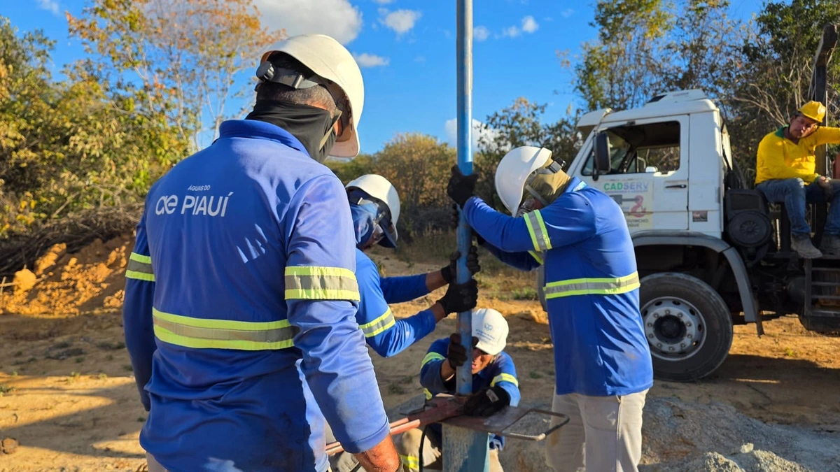 Águas do Piauí amplia abastecimento com novos investimentos em Jurema