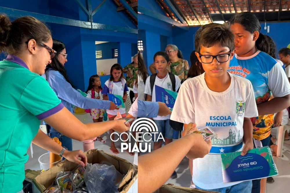 Águas do Piauí promove gincana sobre descarte de óleo em escola de Parnaíba