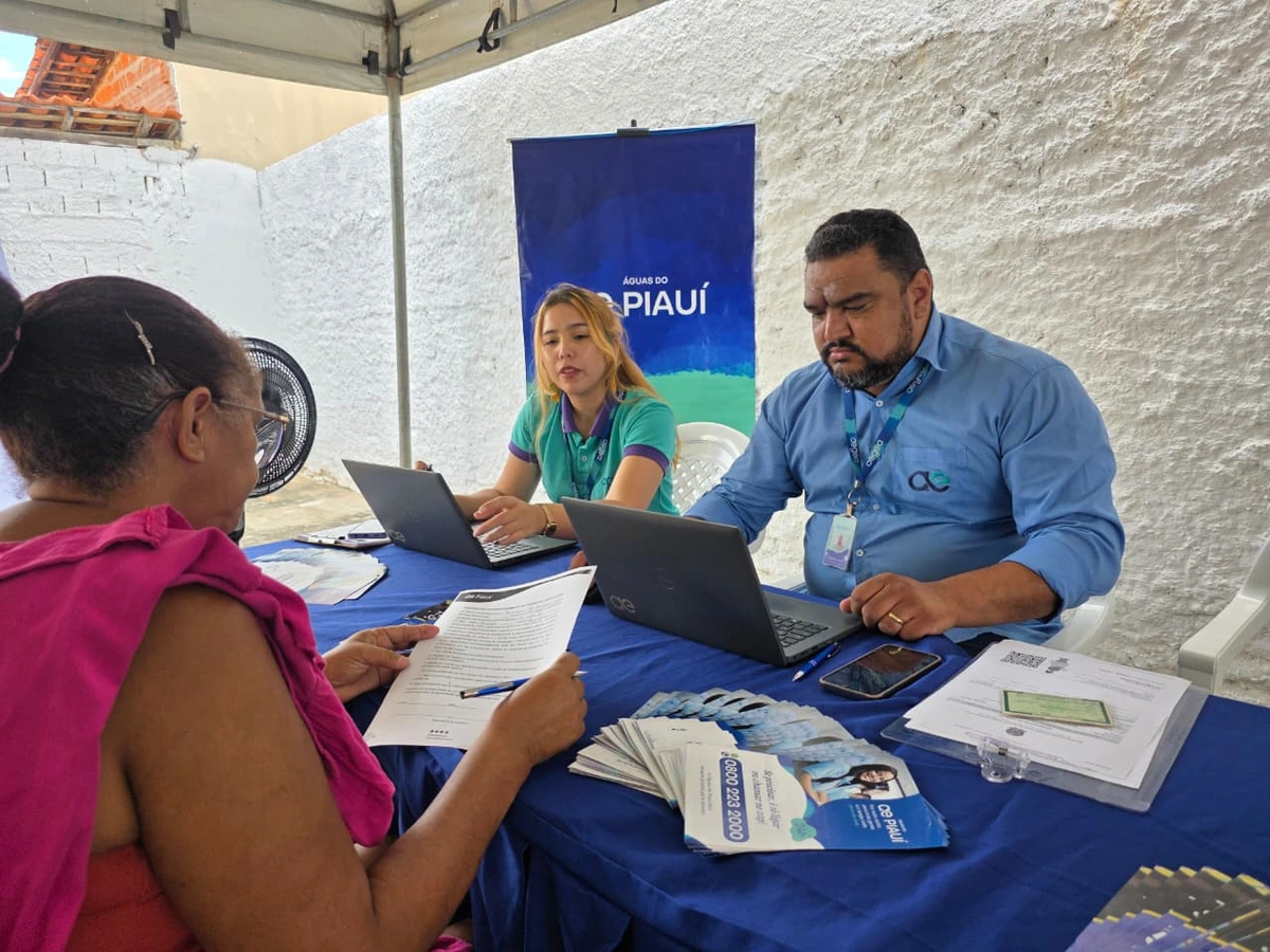 Águas do Piauí realiza mutirões para cadastro na Tarifa Social em três cidades