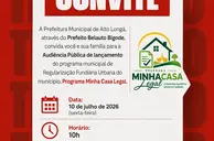 Alto Longá lança programa de regularização fundiária nesta sexta-feira