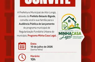 Alto Longá lança programa de regularização fundiária nesta sexta-feira (Foto: Reprodução)