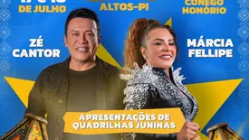 Altos divulga programação do São João Daqui pra Melhor com grandes shows (Foto: Reprodução)