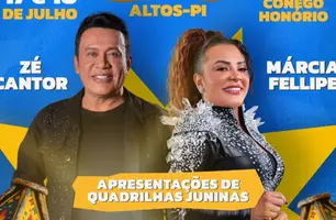 Altos divulga programação do São João Daqui pra Melhor com grandes shows (Foto: Reprodução)