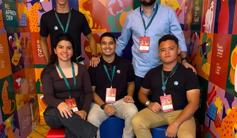 Alunos e docente apresentam projeto 'Guiar' no ENEB Brasil 2026