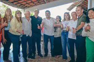 Ana Paula participa de agenda com Rafael Fonteles e lideranças em Canavieira (Foto: Reprodução/Redes Sociais)