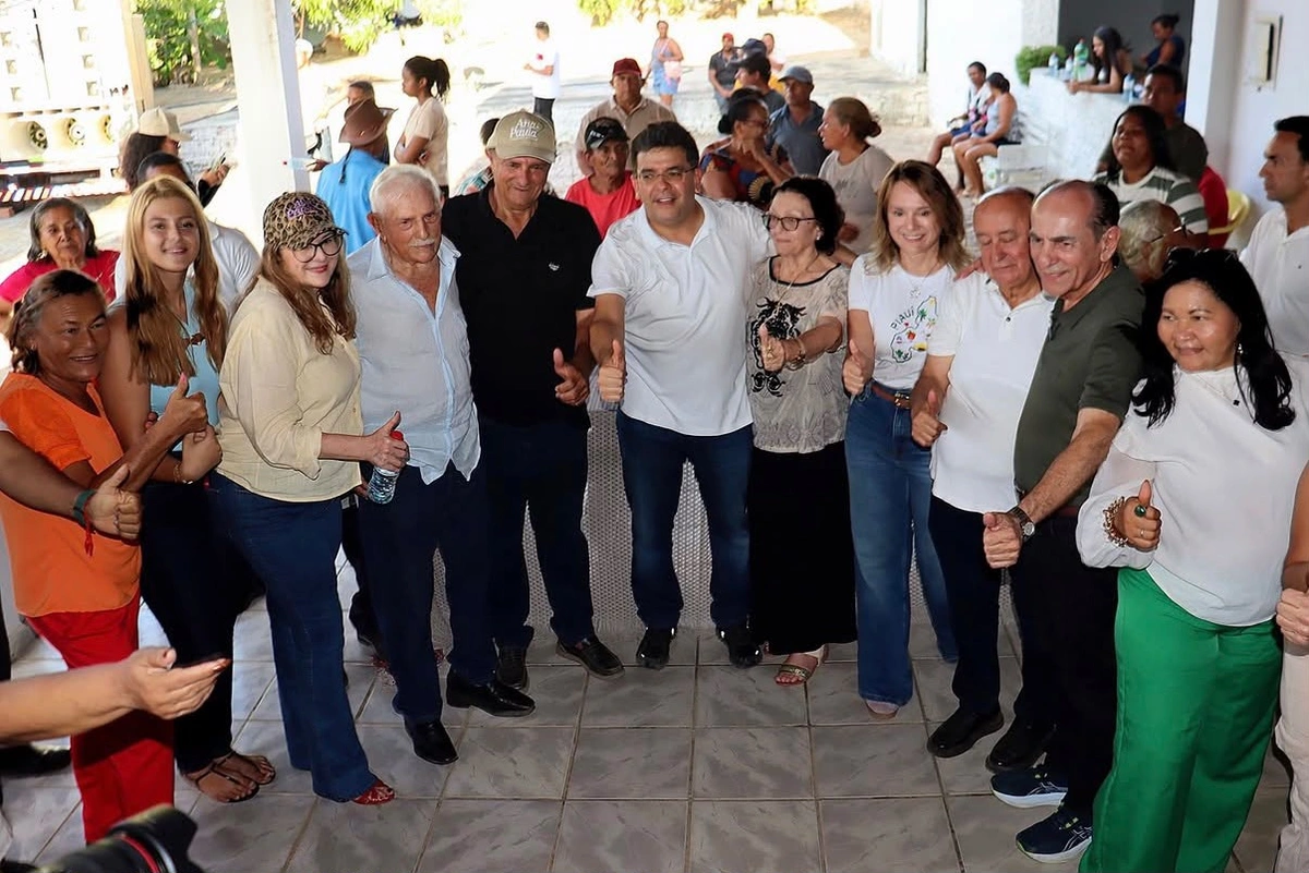Ana Paula participa de agenda com Rafael Fonteles e lideranças em Canavieira