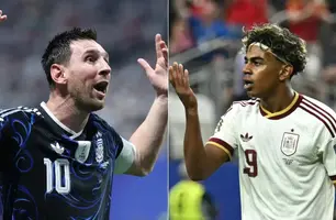 Argentina e Espanha decidem o título mundial neste domingo em Nova Jersey (Foto: Thomas Coex e Paul Ellis/AFP)