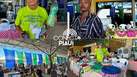 Artesanato, biojoias e doces atraem público na Feira da Agricultura Familiar (Foto: Conecta Piauí)