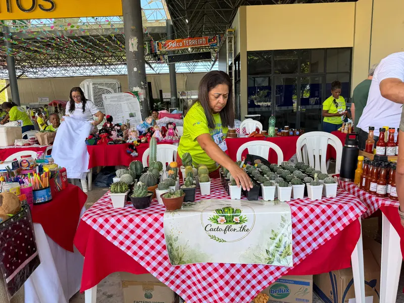 Artesanato, biojoias e doces atraem público na Feira da Agricultura Familiar